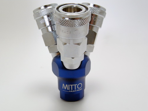 ข้อต่อลม คอปเปอร์ลม 3 ทาง, 3 Way Multi Pass รุ่น 300 Y