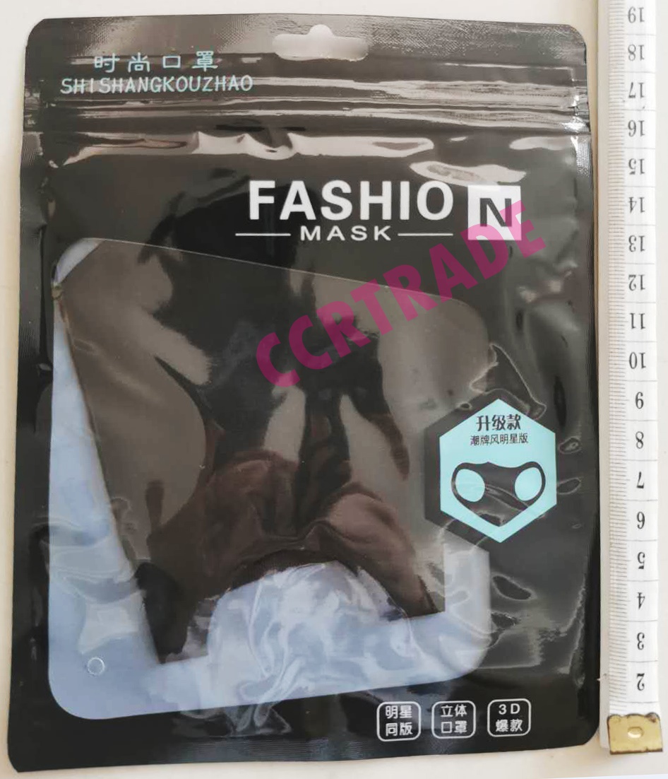 ผ้าปิดจมูก Cotton ถุงซิปล็อค(1x20) Free size