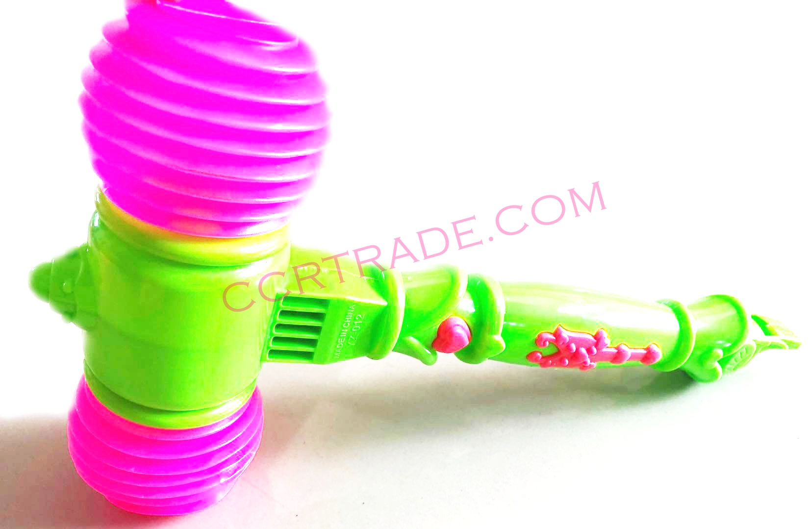 ค้อนขลุ่ยสีสด มีเสียงถงตาข่าย 28.5 ซม.
