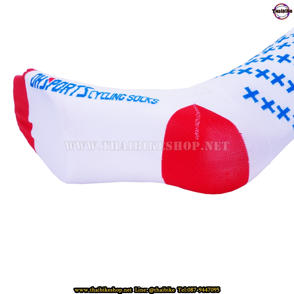 ถุงเท้าจักรยาน ถุงเท้ากีฬาออกกำลังกาย วิ่ง DH SPORT รุ่น DH18 สำหรับเท้าไซต์39-46