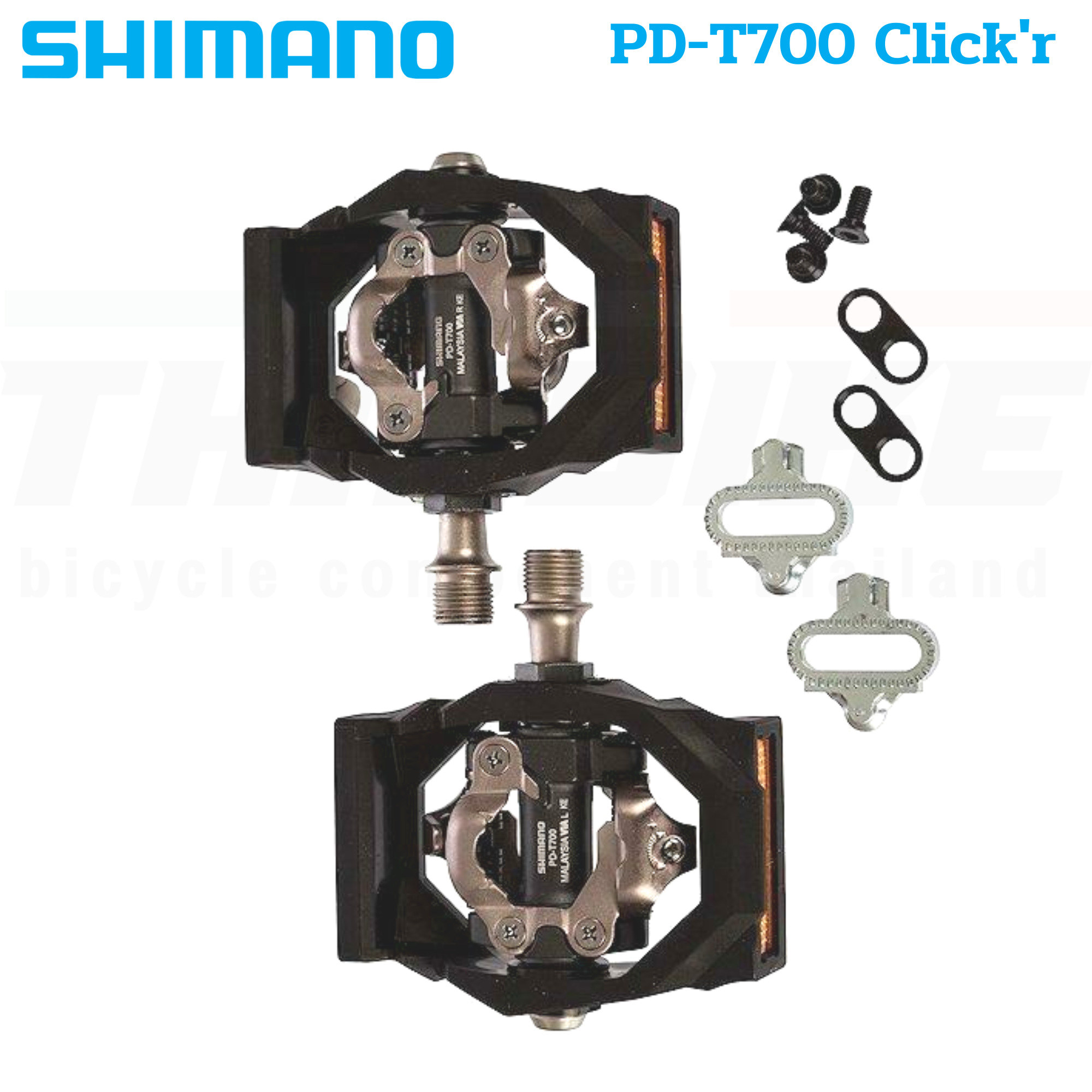 บันไดจักรยานเสือภูเขา SHIMANO รุ่น PD-T700 Click'r SPD Pedal