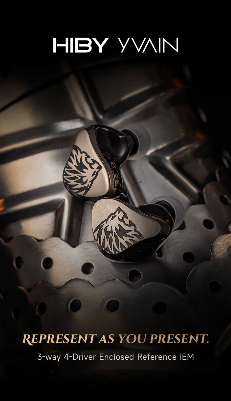 Hiby Yvain หูฟัง IEMs 4BA ไดร์เวอร์ Crossover 3 ทาง บอดี้เรซินเกรดการแพทย์ ประกันศูนย์ไทย