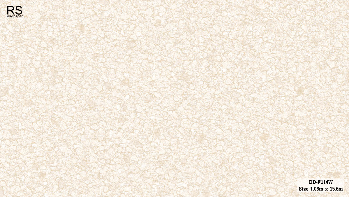 วอลเปเปอร์ ลายกรวดเม็ดทราย สีครีม ivory DD-F114W