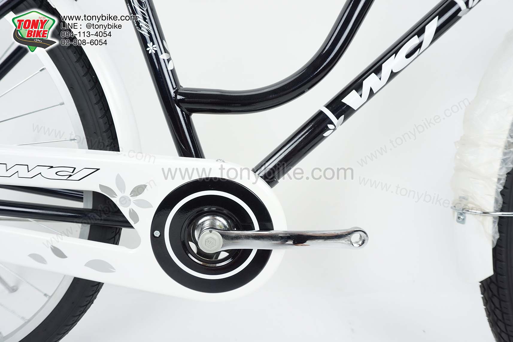 จักรยาน แม่บ้าน Wci รุ่น Leaf ล้อ 26" สีดำ