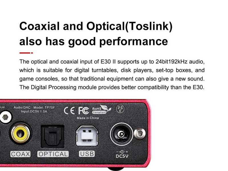 Topping E30ii DAC ตั้งโต๊ะชิป AK4493S x2 ประกันศูนย์ไทย