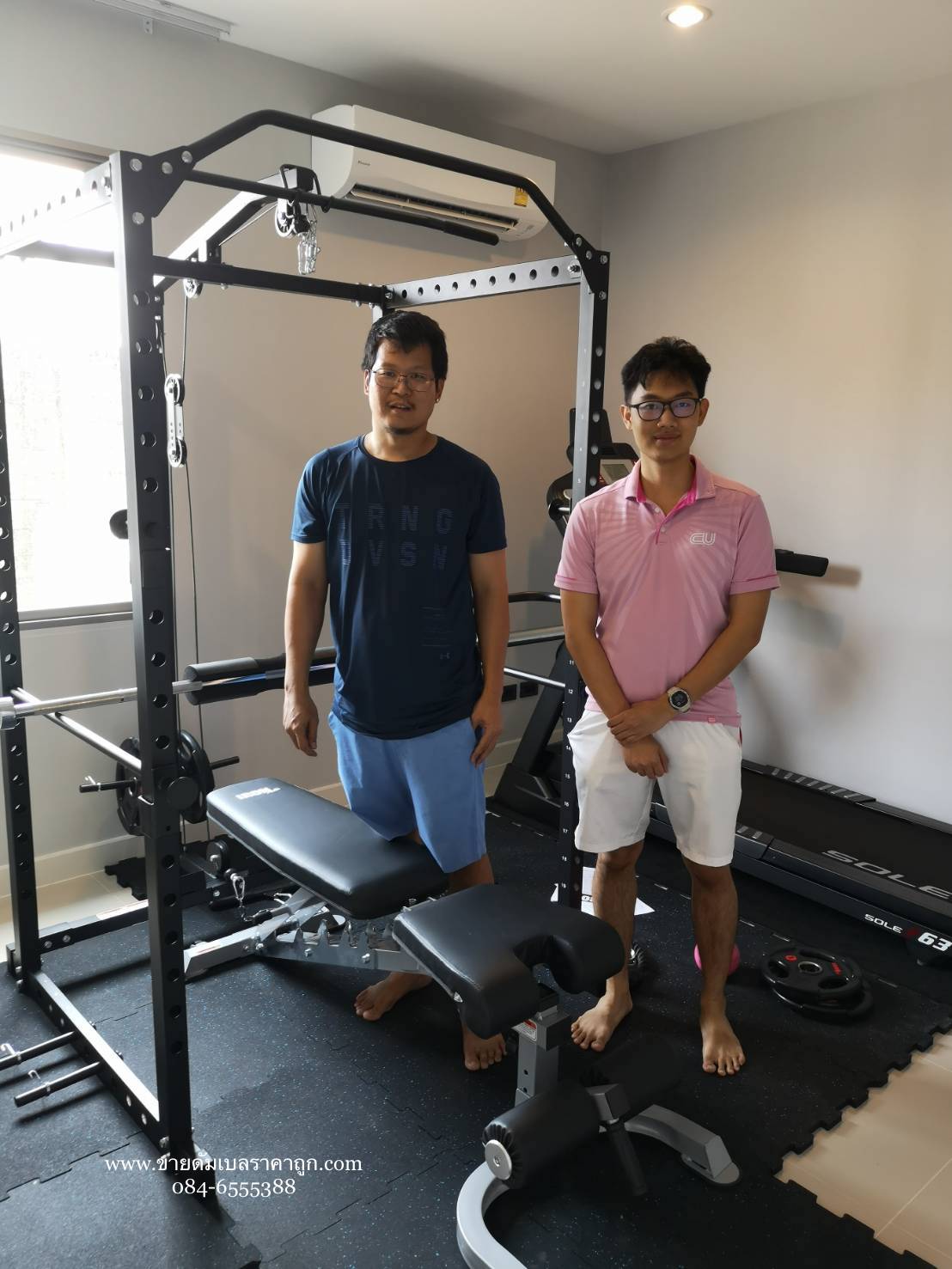 Power rack โครงเต็ม รุ่น 707