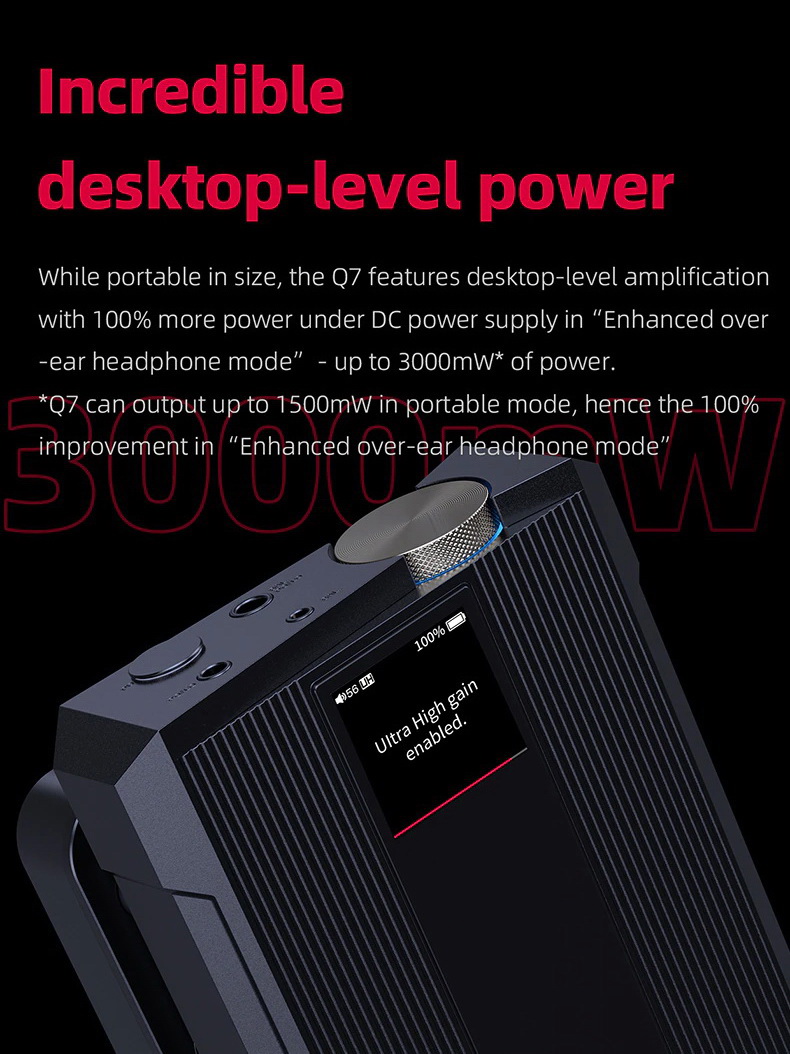 FiiO Q7 Bluetooth DAC/AMP พกพา ระดับเรือธง รองรับ Dual Hi-Res ประกันศูนย์ไทย