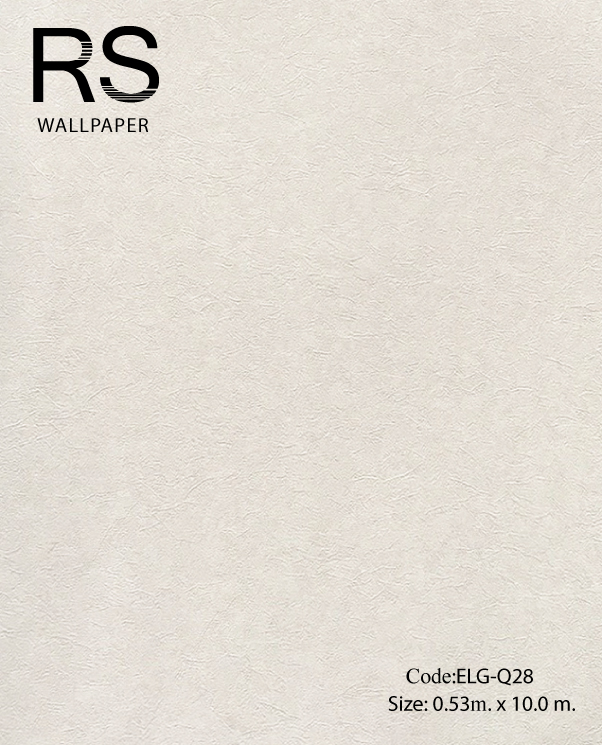 วอลเปเปอร์เทกเจอร์ปูนเปลือยโทนสีขาวอมเทา ELG-Q28