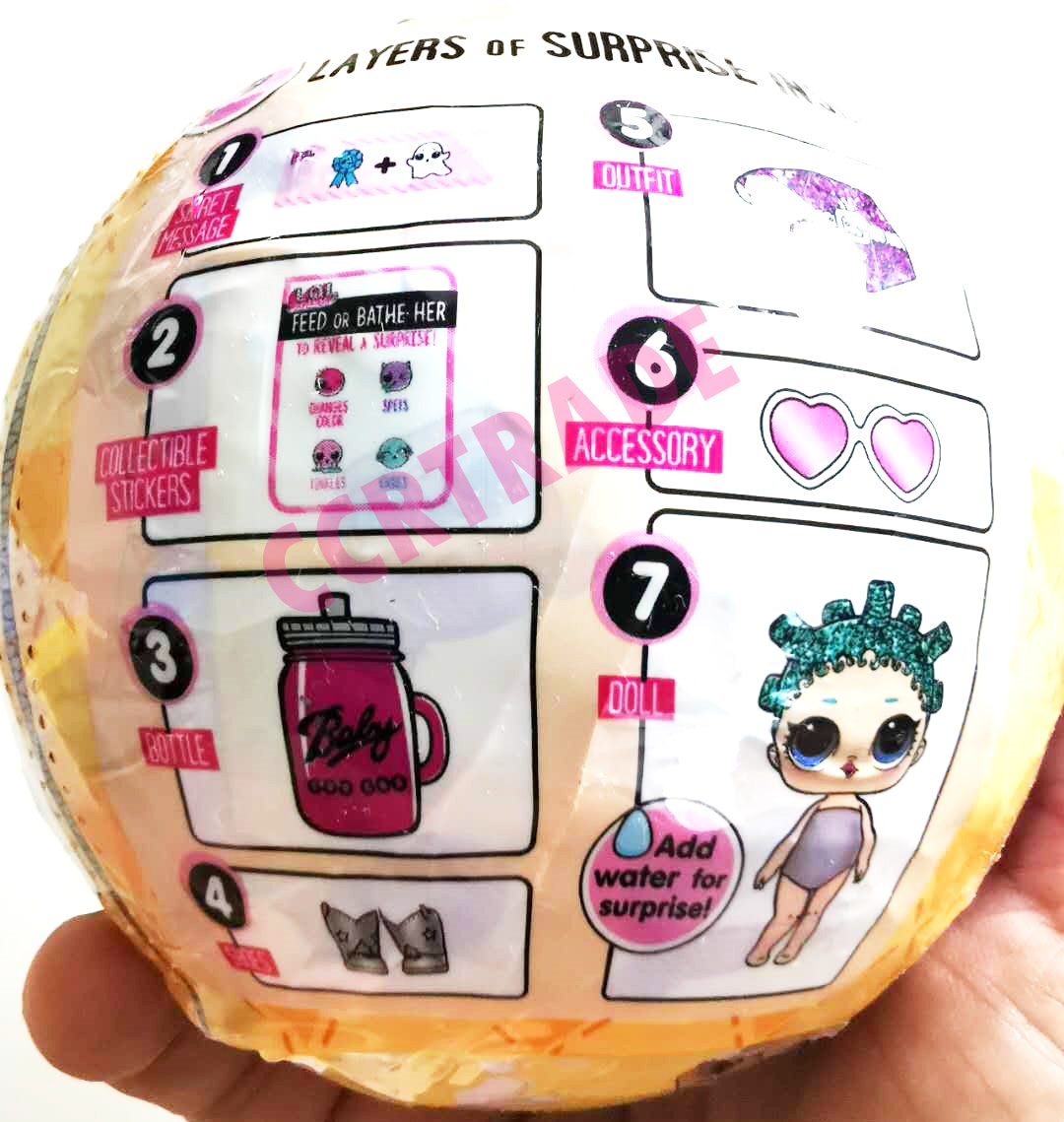 บอลเซอร์ไพร์ส LOL กล่องเดี่ยว 10 ซม.(1x6)