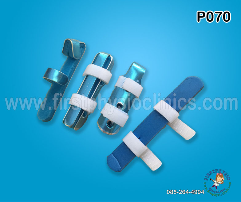 เฝือกอ่อนดามนิ้วมือคละแบบ/เฝือกนิ้วมือ/ดามนิ้วมือ/แบบหุ้มด้วยแกนอลูมิเนียมอ่อน Finger Splint