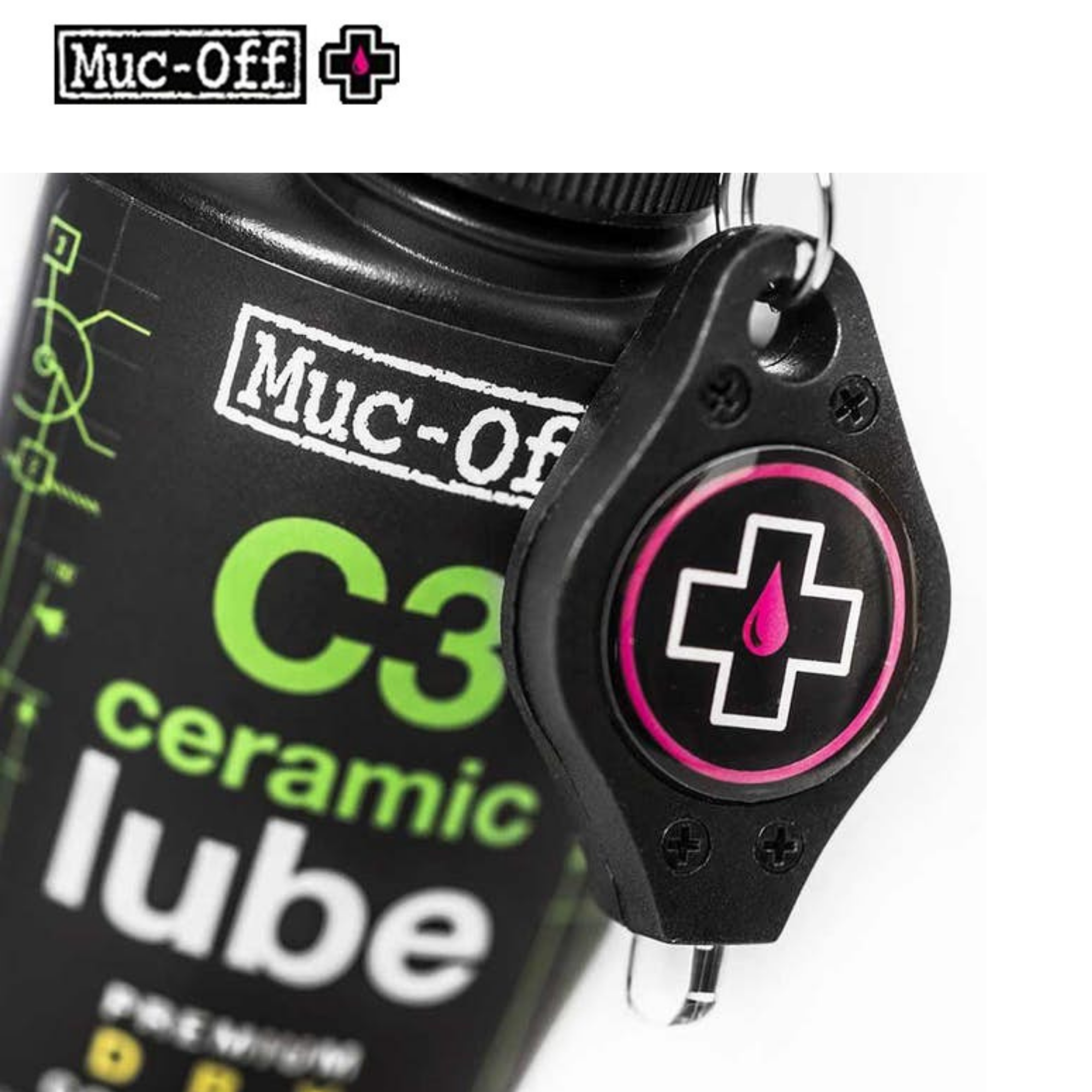 น้ำมันหยอดโซ่จักรยานพรีเมี่ยม MUC-OFF CERAMIC C3 แบบเปียก แบบแห้ง WET/DRY 50ml 120ml