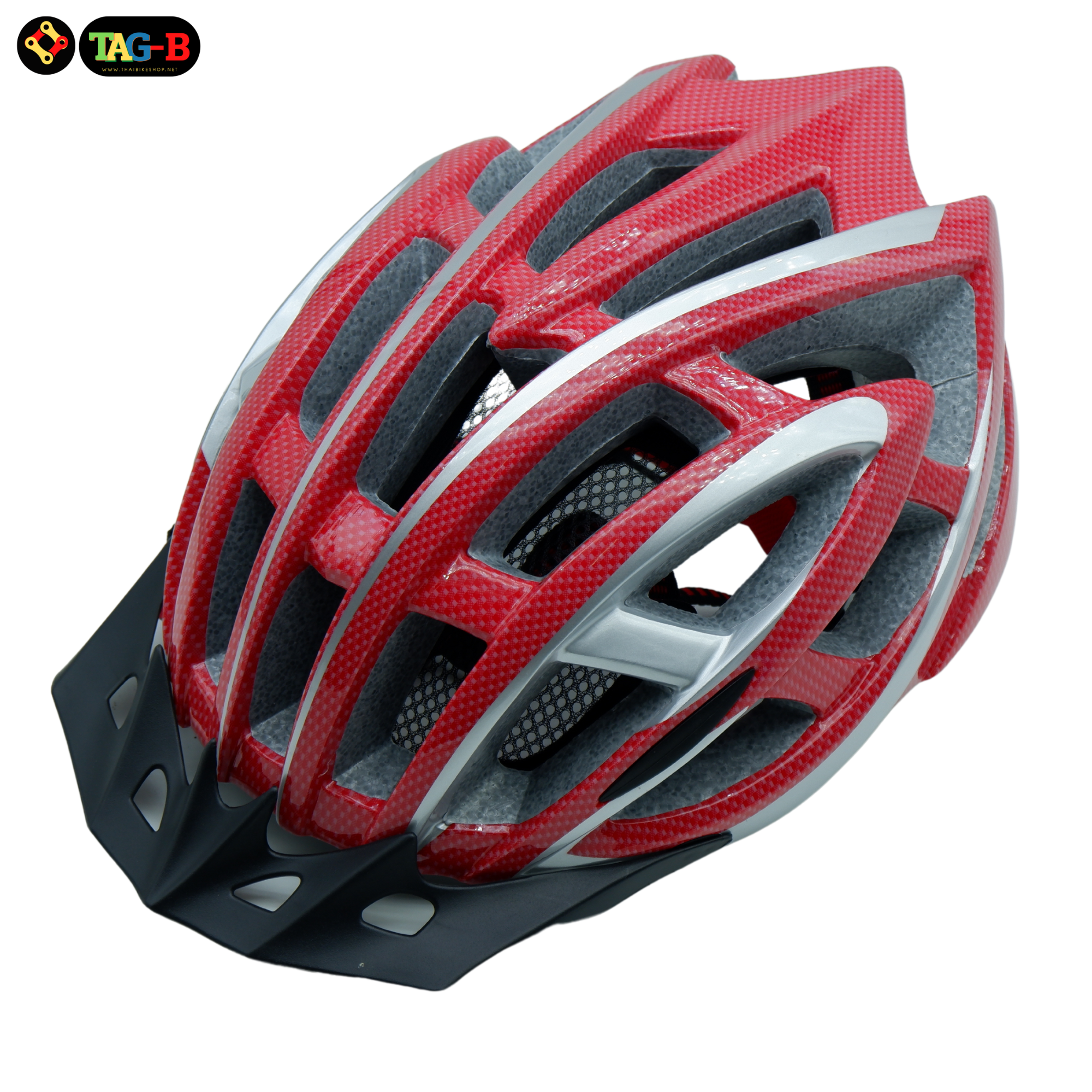 หมวกกันน็อคจักรยานเสือหมอบ เสือภูเขา TAG-B