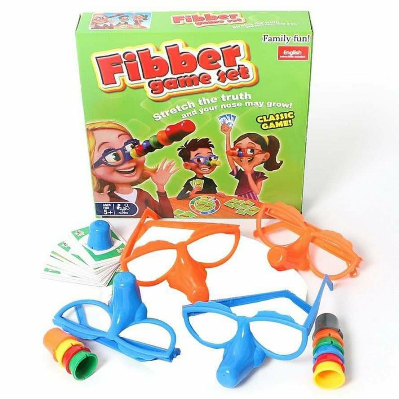 FIBBER Game เกมพินอคคิโอจมูกยาว เกมจับคนโกหก พร้อมส่งจากไทย