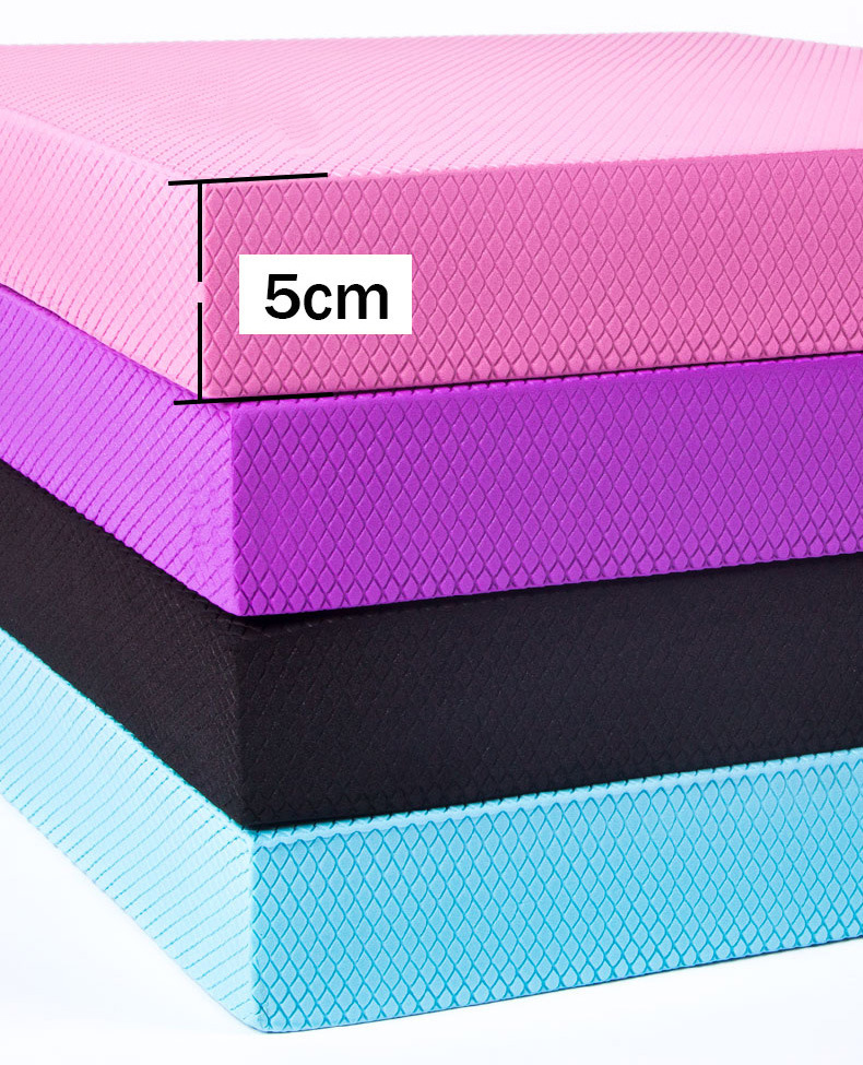 แผ่นโฟมออกกำลังกาย แผ่นรองเข่า ศอก กันลื่น TPE หนา 5 ซม คุณภาพดีมาก Soft Balance Pad