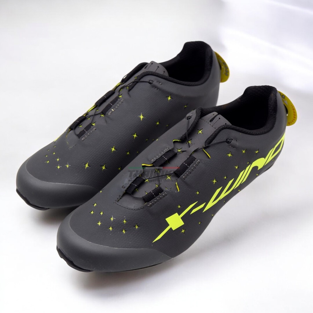 รองเท้าจักรยานเสือหมอบพื้นคาร์บอน X-WIND รุ่น EXPERT Q PRO ROAD