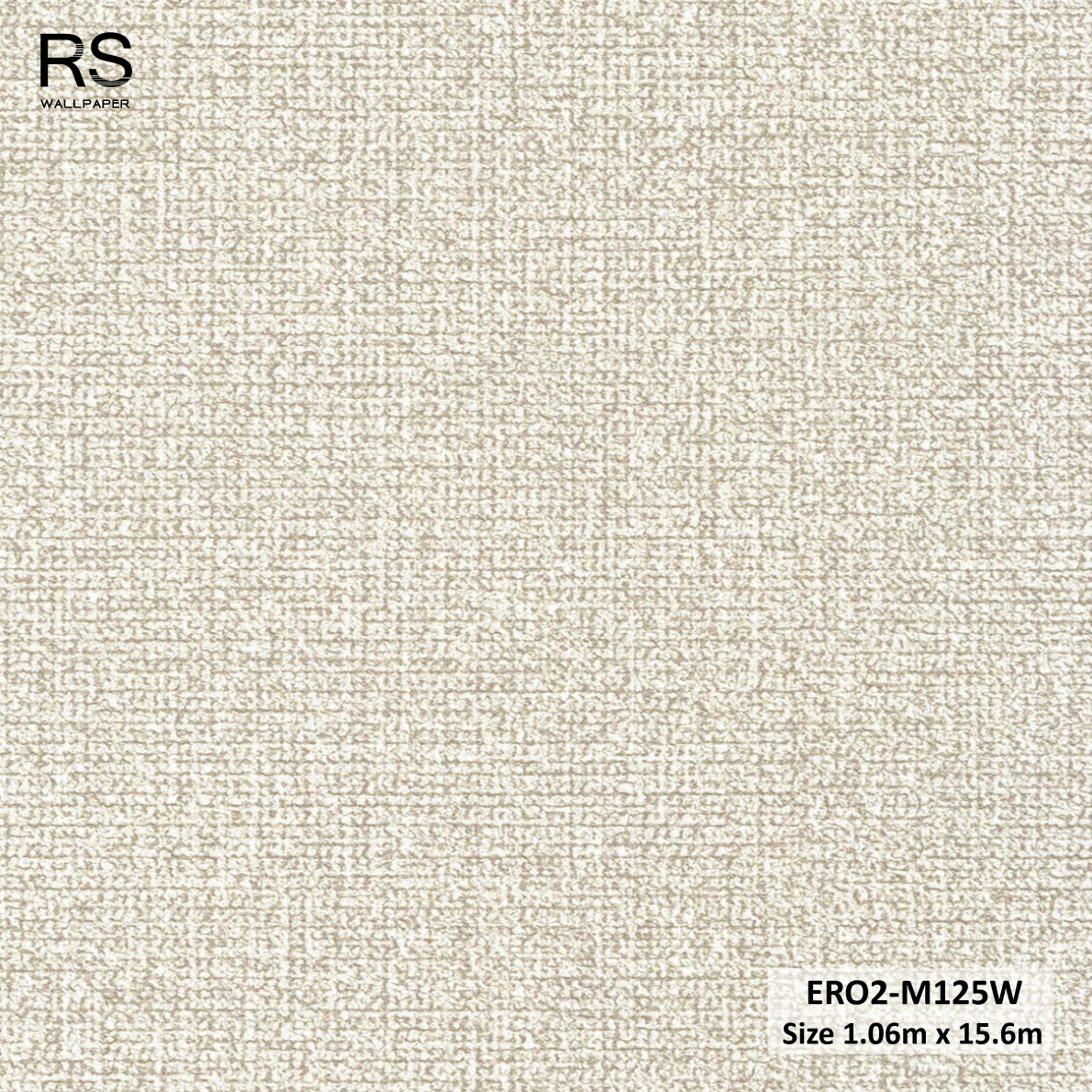 วอลเปเอร์ลายผ้าสีน้ำตาล ERO2-M125W
