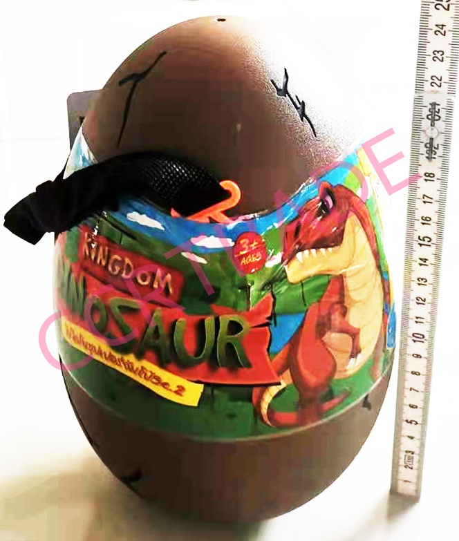 ไข่ยักษ์ไดโนเสาร์ผจญภัย+สายสะพาย 12x22 ซม.(1x3)