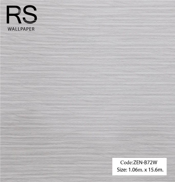 วอลเปเปอร์เทกเจอร์หินตัดโทนสีเทา ZEN-B72W