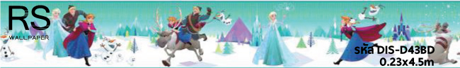 บอเดอร์วอลเปเปอร์ ดิสนีย์ Frozen DIS-D43BD