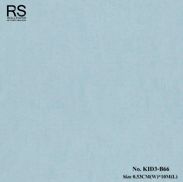วอลเปเปอร์พื้นสีฟ้าอ่อน No.KID3-B66