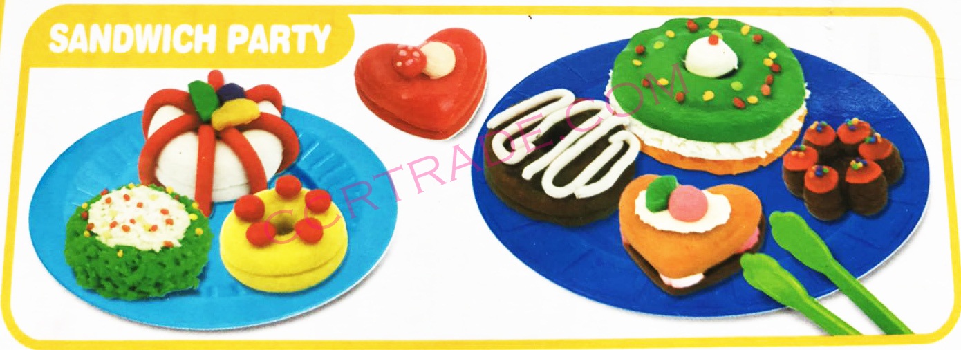 แป้งโดว์คุ๊กกี้+อุปกรณ์กล่องใหญ่ 18x23 ซม.(1x3)