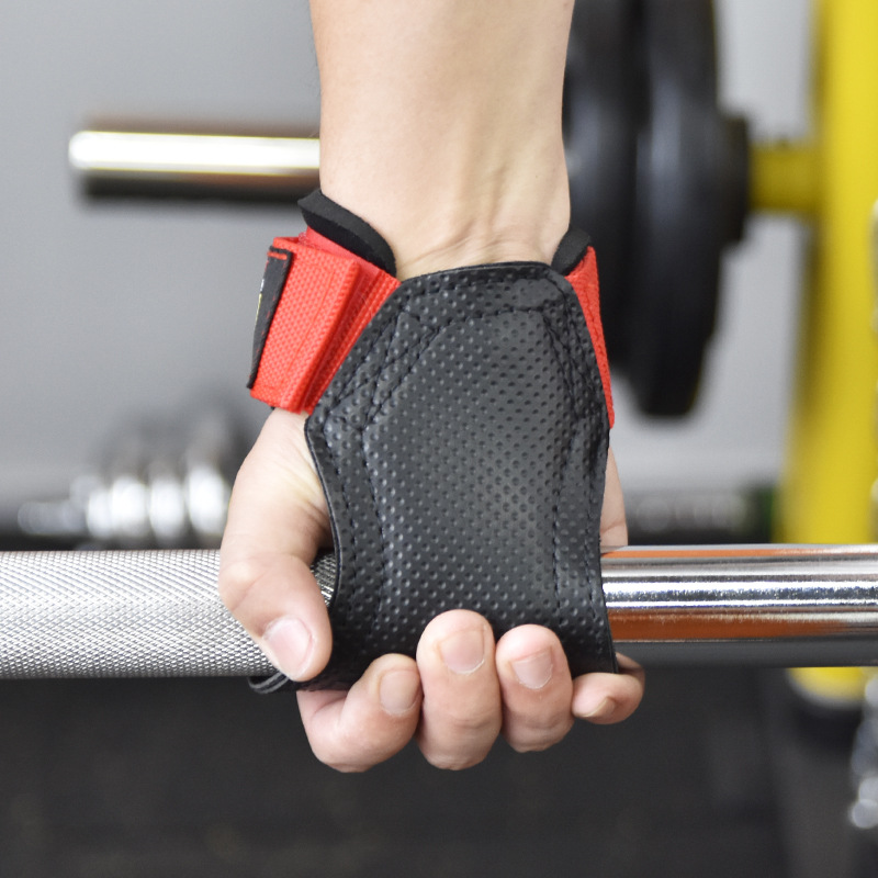 Grip pads & Strap VALEO รัดข้อพร้อมแผ่นรองฝ่ามือแบบหนัง ยกน้ำหนัก พร้อมส่งในไทย