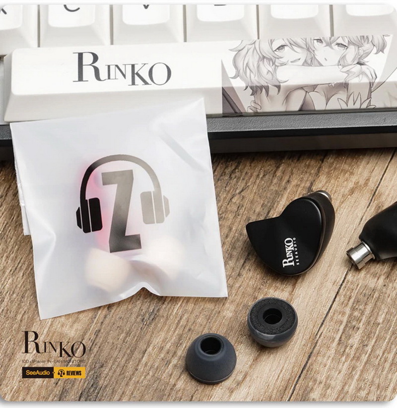 SeeAudio x Z Reviews Rinko หูฟัง 2 ไดรเวอร์ 1DD+1Planar ประกันศูนย์ไทย