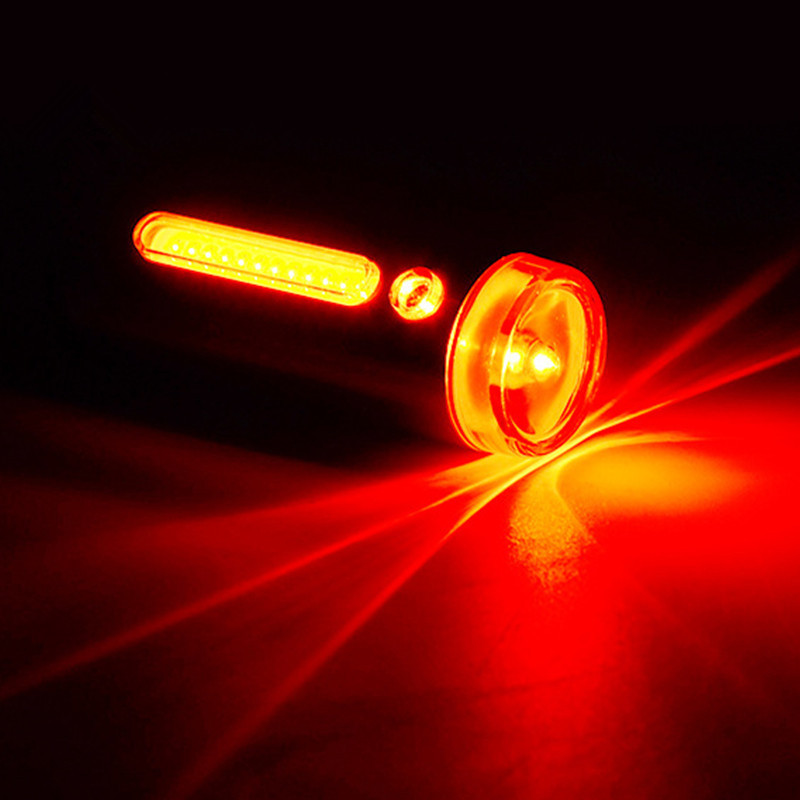 ไฟท้ายจักรยานแบบชาร์จ USB RAYPAL RPL-2277 360 องศา