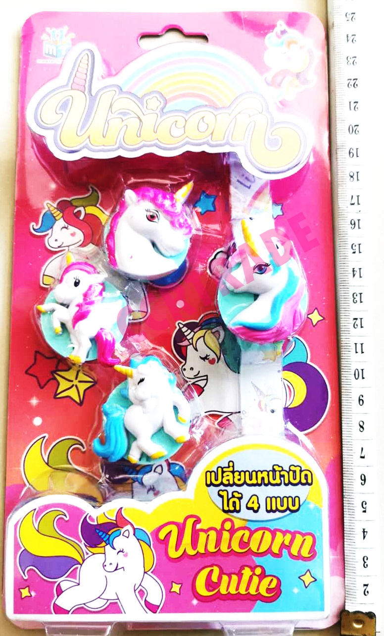 นาฬิกาการ์ตูน 4 หน้าปัดแผงครอบ 13x25 ซม.(1x3)