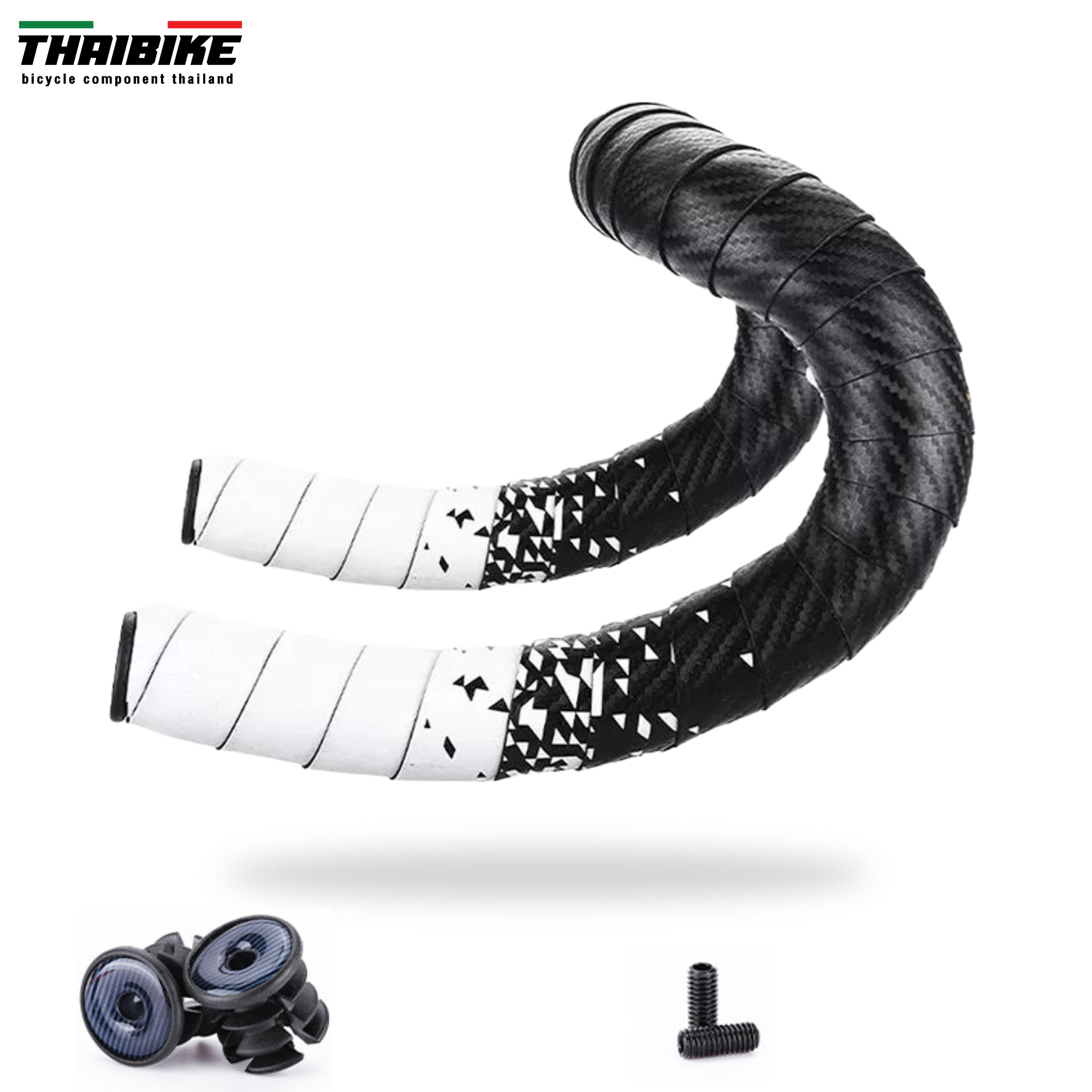 ผ้าพันแฮนด์จักรยานเสือหมอบ THAIBIKE 2TONE