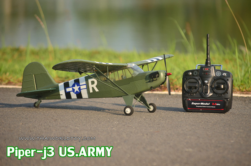 Piper J-3 ARMY 680MM. 6Gyro