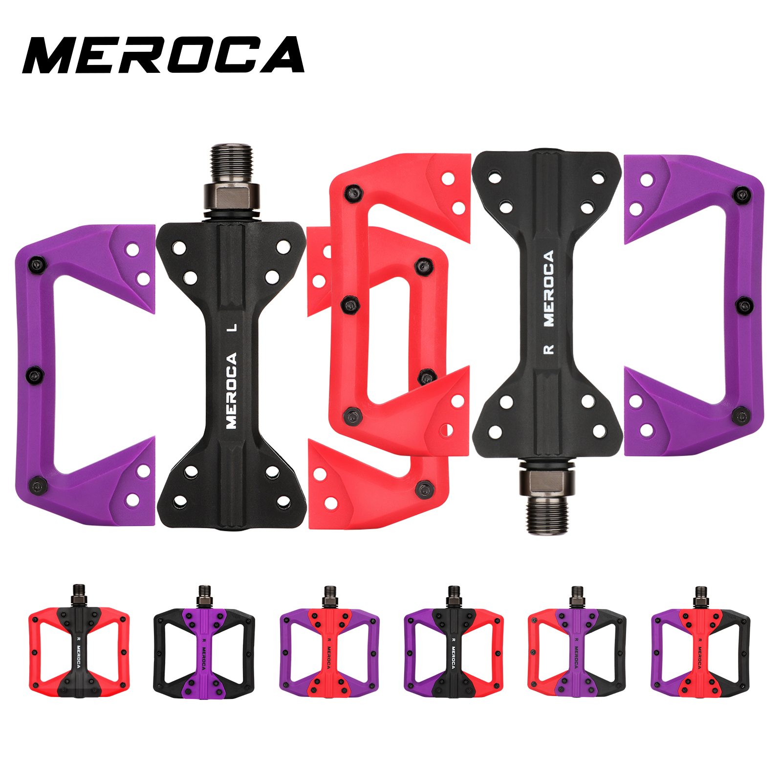 MEROCA DIY Color Matching Pedals – บันไดจักรยานแต่งสีได้ตามใจ