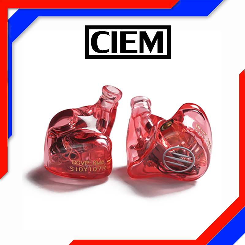 ขาย หูฟัง CIEM BGVP DM6 หูฟังหล่อหู 5 ไดรเวอร์ 5BA ประกันศูนย์ไทย