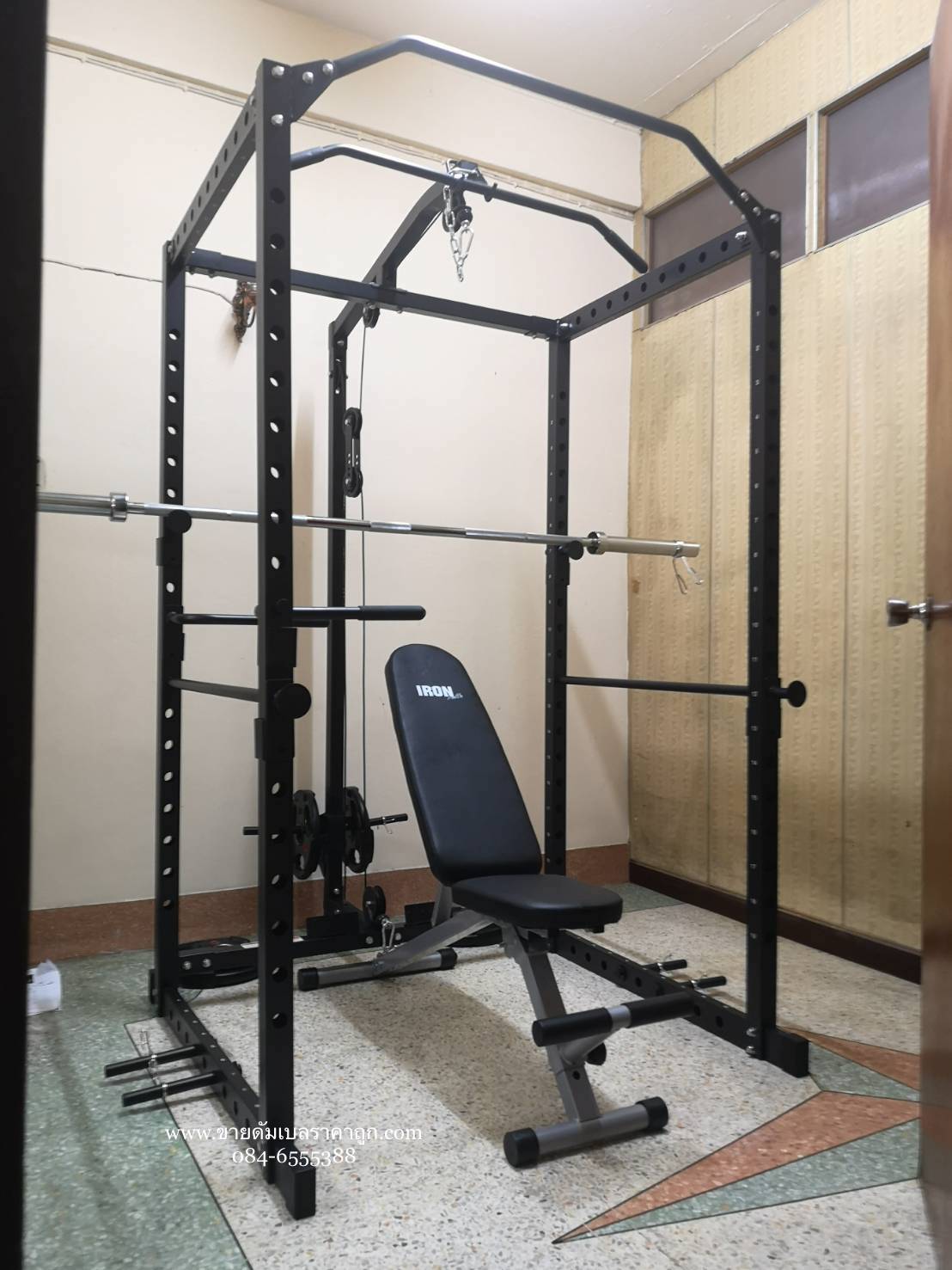 Power rack โครงเต็ม รุ่น 707