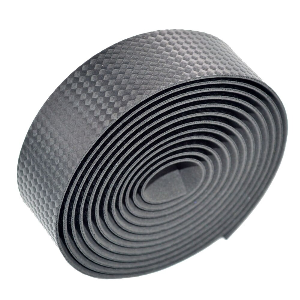 ผ้าพันแฮนด์จักรยานเสือหมอบลายคาร์บอน งานดี หนานุ่มมือ 2 ชิ้น ใช้ได้ 1 คัน