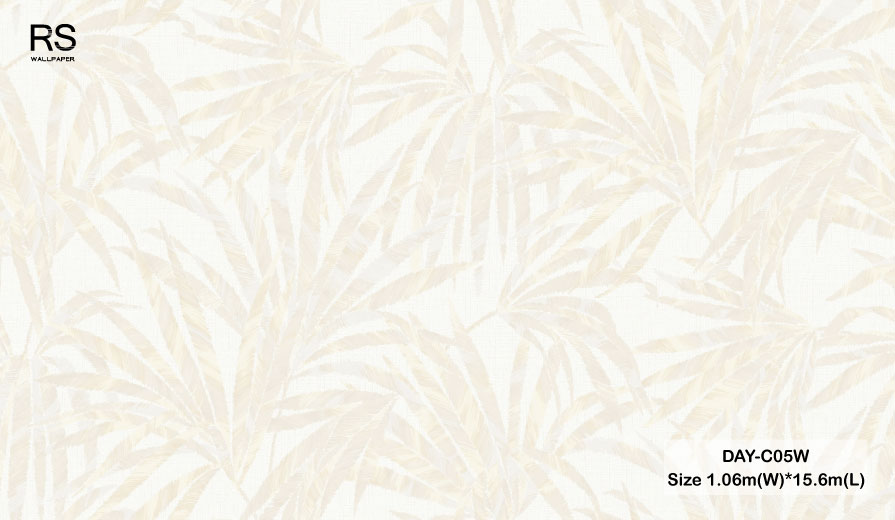 วอลเปเปอร์ลายใบไม้ DAY-C05W