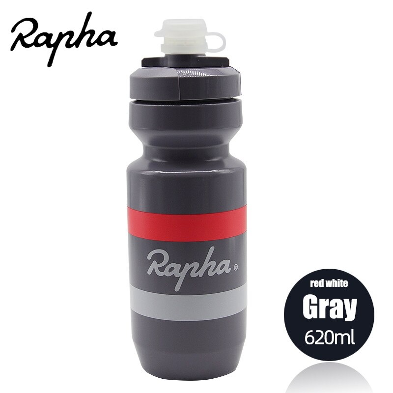 ขวดน้ำจักรยาน rapha ของแท้ พลาสติกนุ่ม ขนาด 620ml พิเศษแถมฟรีฝาปิดขวด
