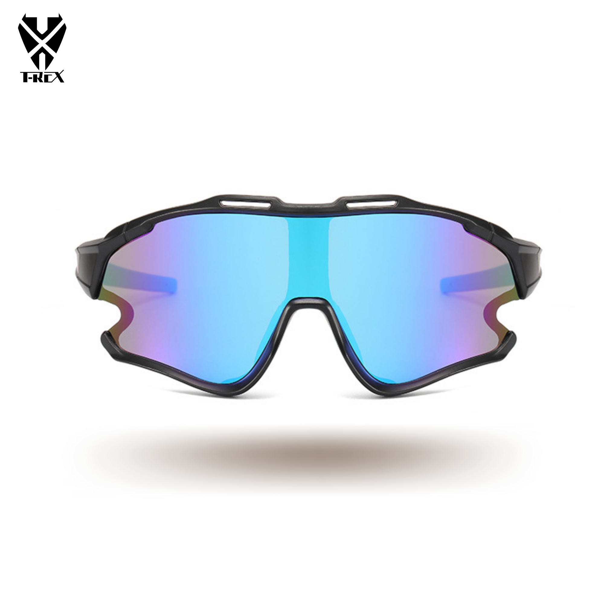 แว่นตาปั่นจักรยาน T-REX 8303 กันแดด กันลม กันฝุ่น UV แว่นกันแดด แว่นปั่น