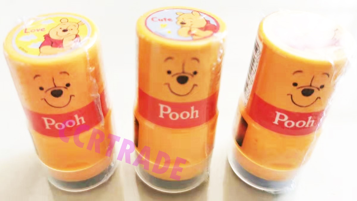แท่งปั้มหมีพูห์ มีหมึกในตัว 3x5.7 ซม.(ลิขสิทธิ์แท้)