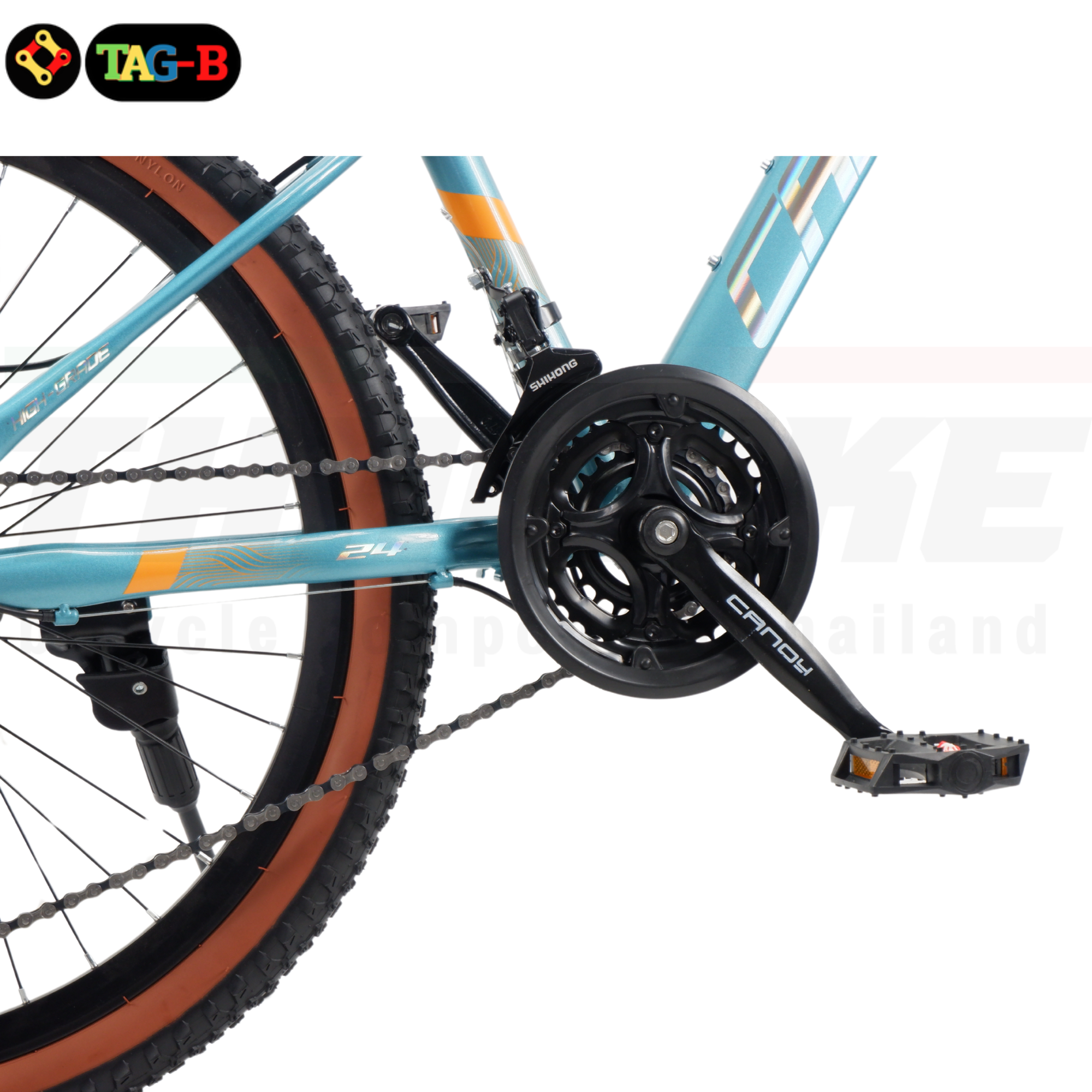 จักรยานเสือภูเขา CANDY รุ่น TM-008 ล้อ 24นิ้ว 21SP