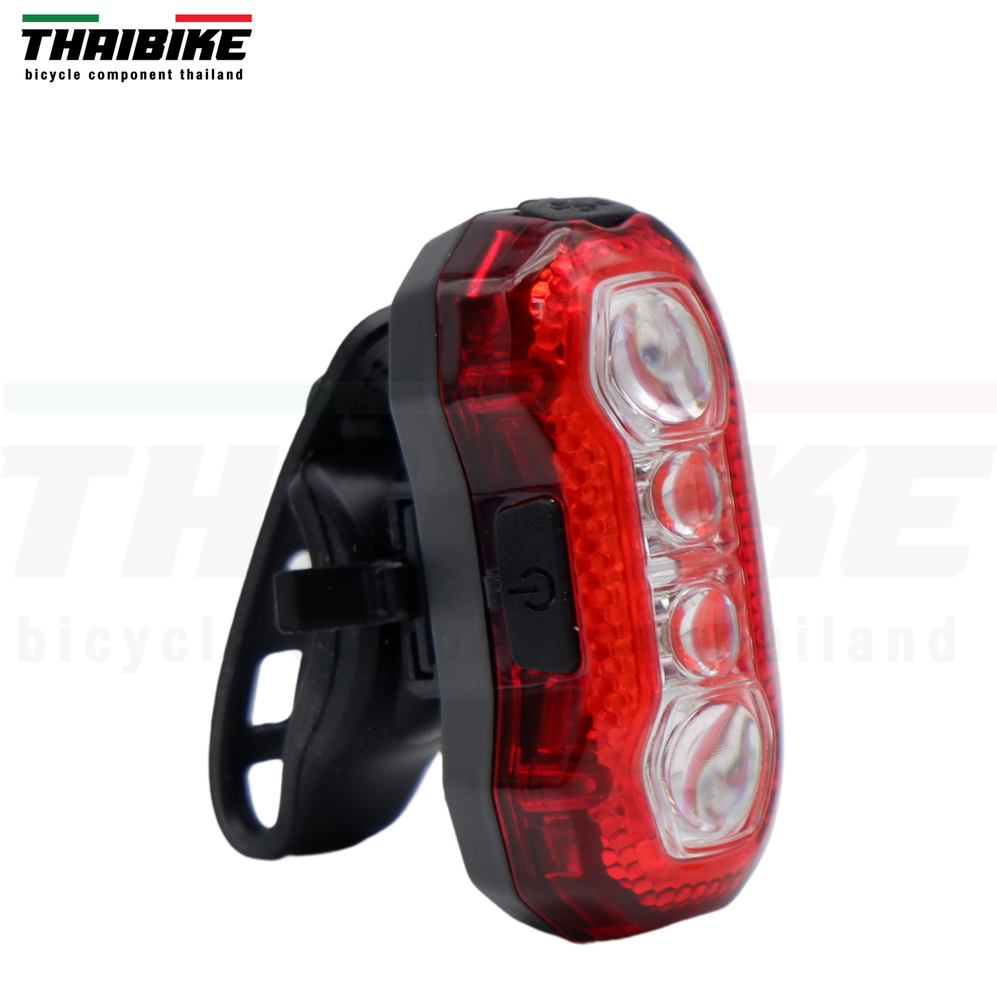 ไฟท้ายจักรยานแบบชาร์จ USB ยี่ห้อ HJ-037