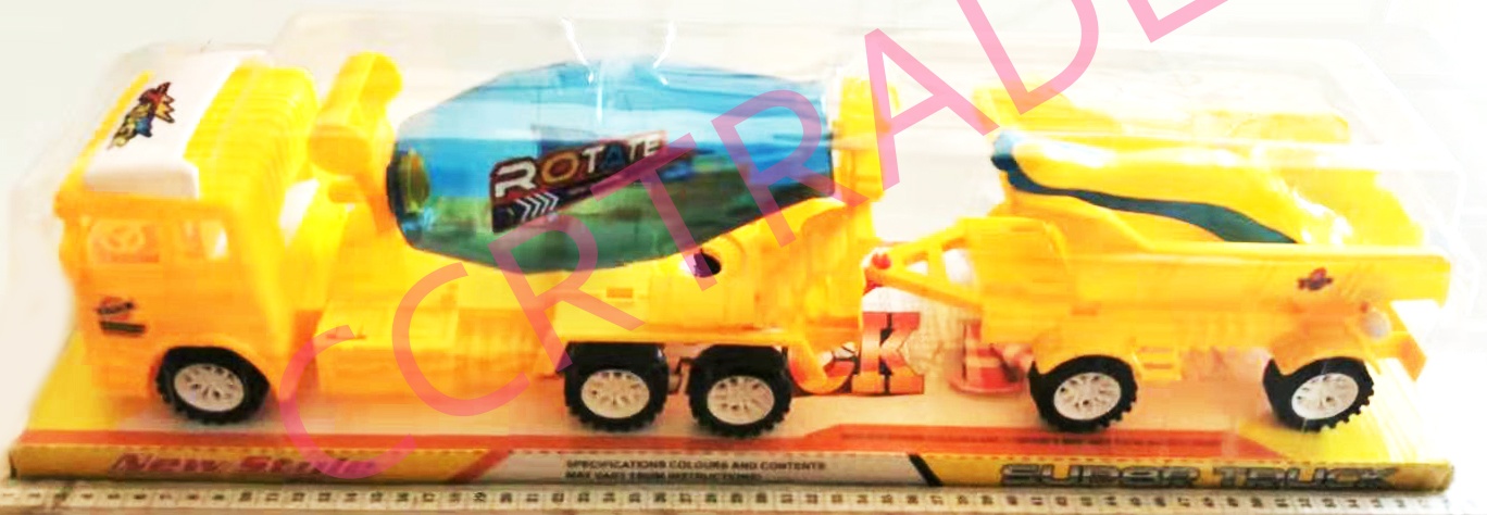 รถบรรทุกเล่นทราย มีลานฝาครอบจัมโบ้ 15.5x58 ซม.(1x3)