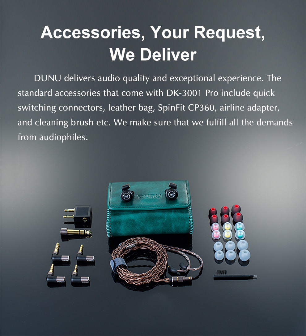 ขาย DUNU DK-3001 PRO หูฟัง 5 ไดรเวอร์ (4BA+1DD) รองรับ Hi-Res