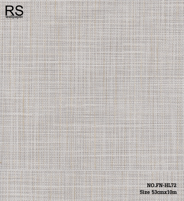 วอลเปเปอร์ เทกเจอร์ลายผ้า สีเทาแทรกเส้นสีทอง FN-HL72
