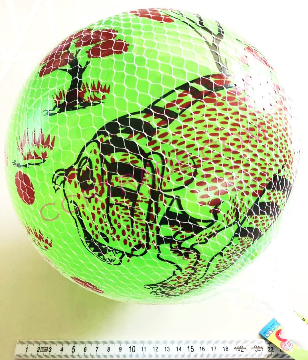 บอลไดโนเสาร์ ถุงตาข่าย มี มอก. 24 ซม.