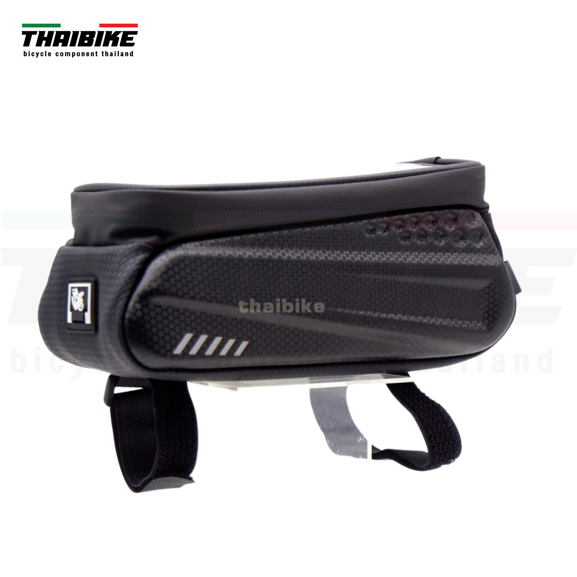 กระเป๋าพาดเฟรมจักรยานเสือภูเขา เสือหมอบ THAIBIKE ลายคาร์บอน