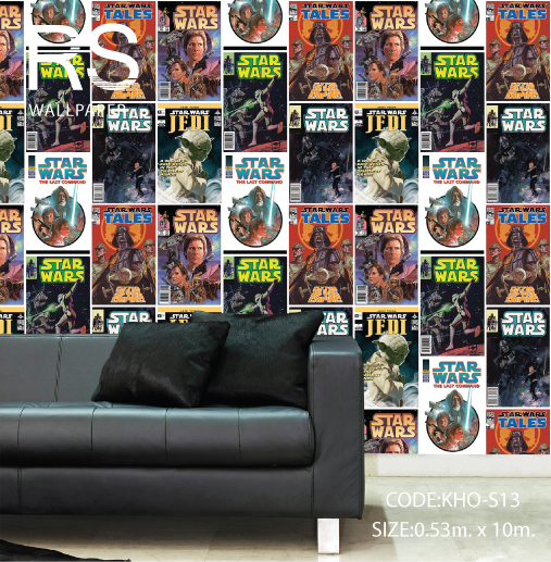 วอลเปเปอร์ลายการ์ตูนSTAR WARS KHO-S13