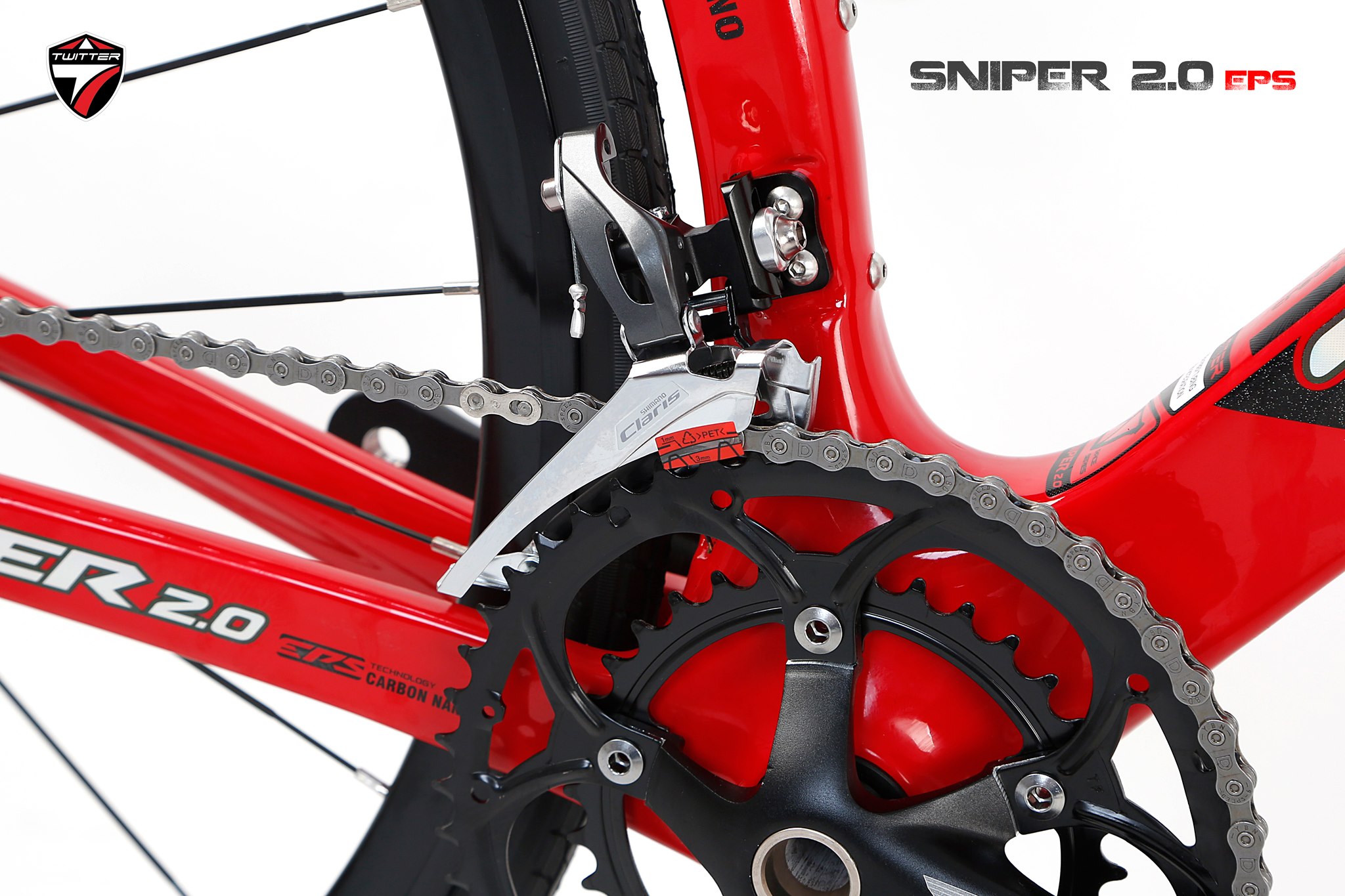 จักรยานทวิทเตอร์ รุ่น Twiter Sniper 2.0 EPS จักรยานเสือหมอบ คาร์บอน