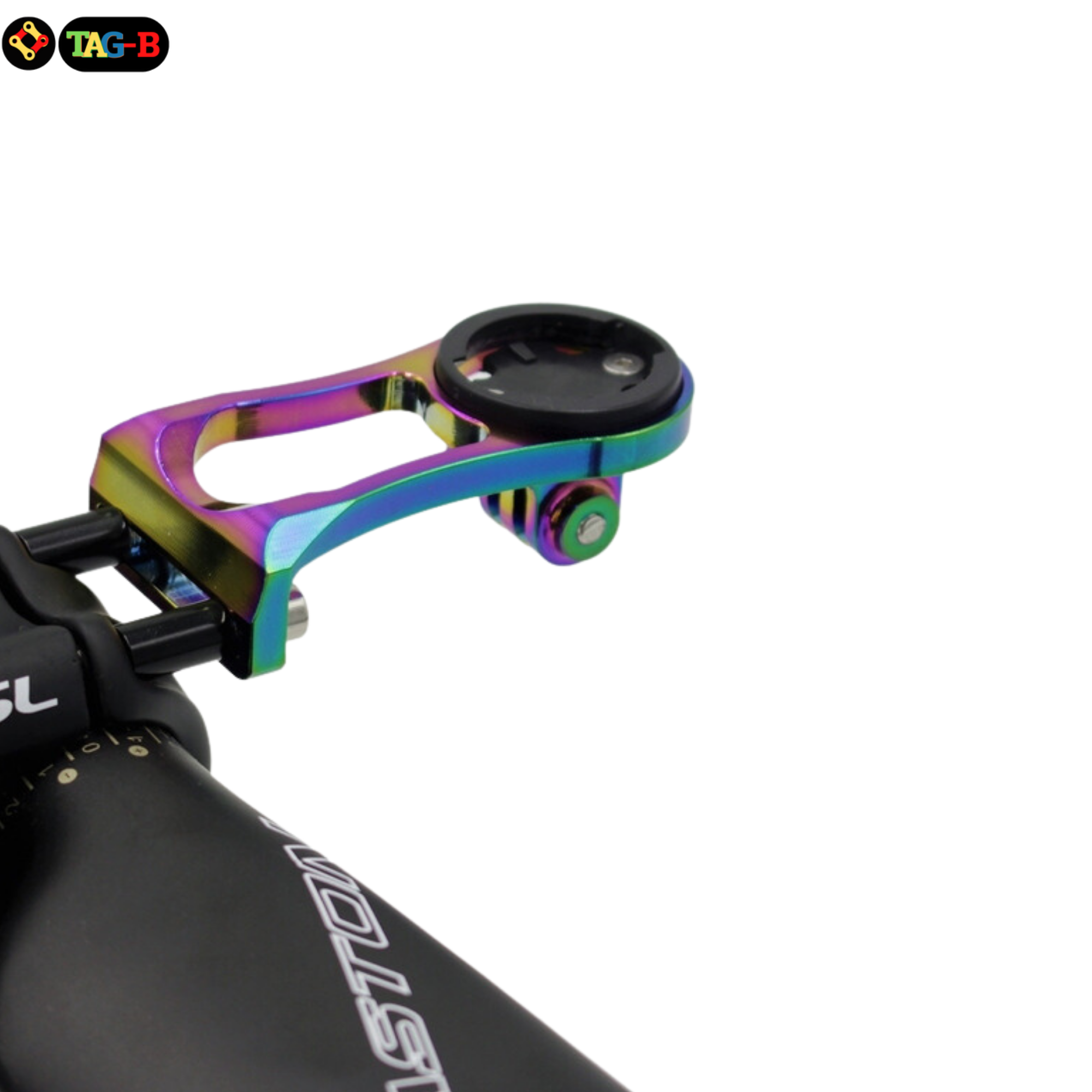 ขาจับไมล์จักรยานแบบอลูมิเนียม CNC รุ่น สี MULTICOLOR