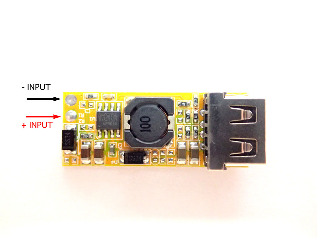USB Port DC Step-Down [12V-22V to 5V] 3A